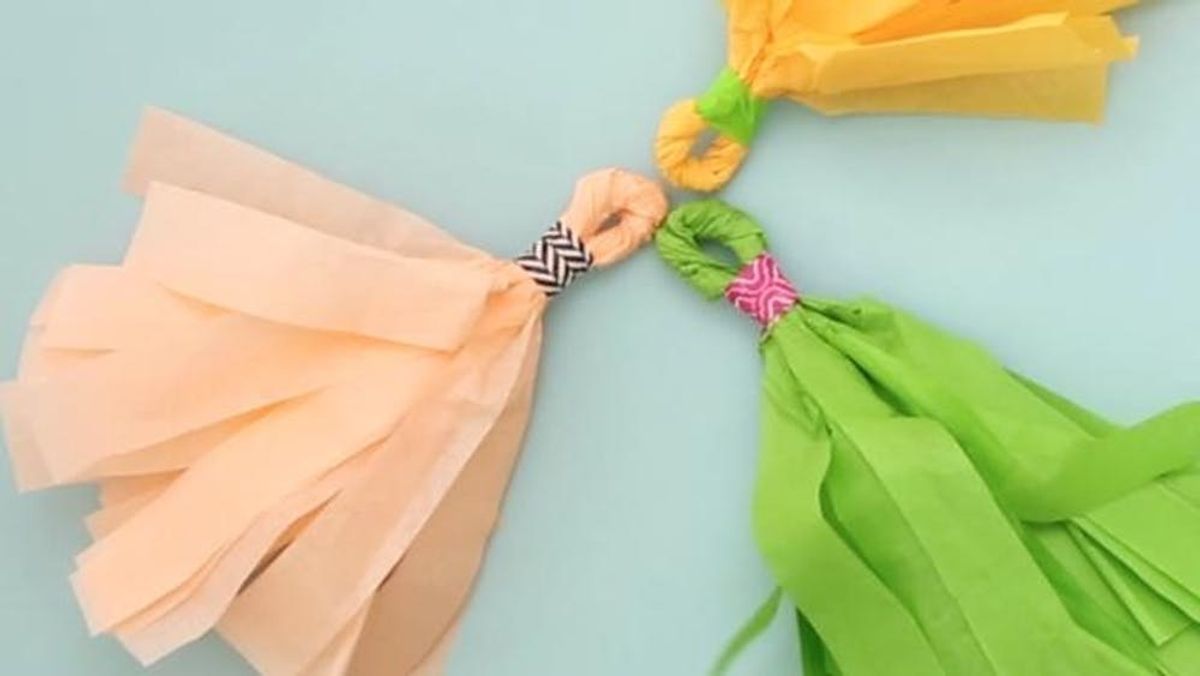 How To Make Paper Tassels