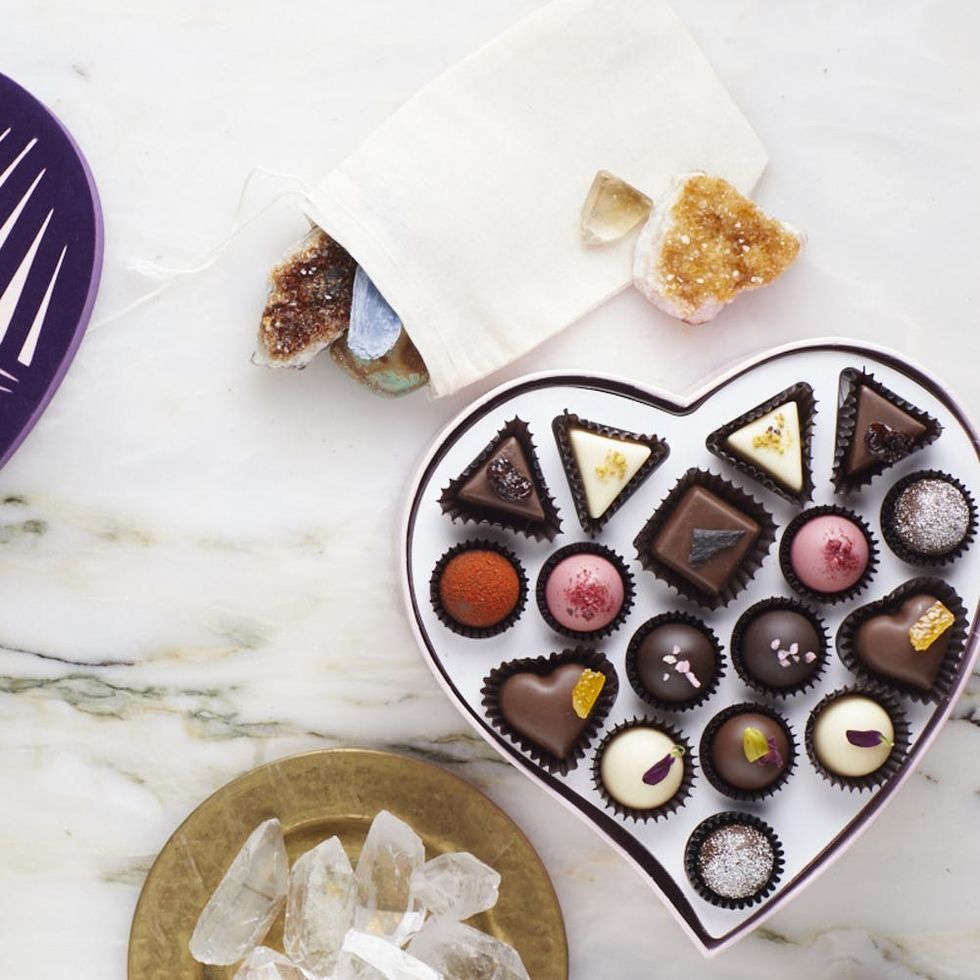 The Most Millennial Box of Chocolate Comes With Tarot Cards and Healing Crystals