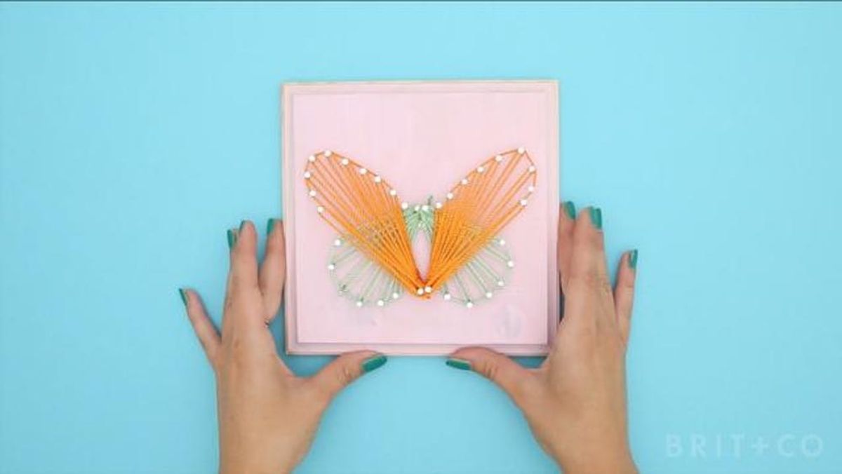 How To Create a Nail Art Wall Hanging