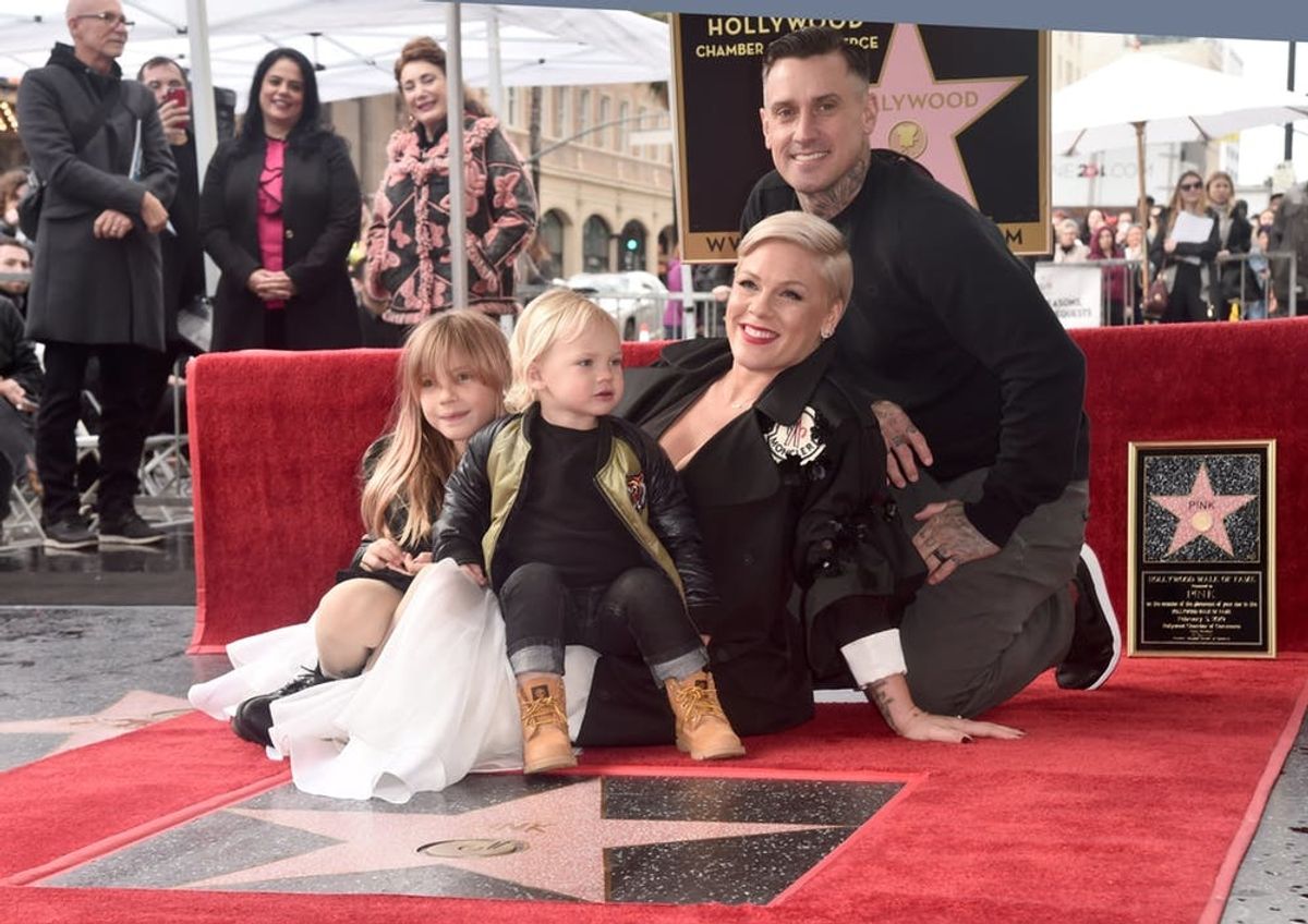Pink’s Daughter Wrote Her the Cutest Note About Her Walk of Fame Ceremony