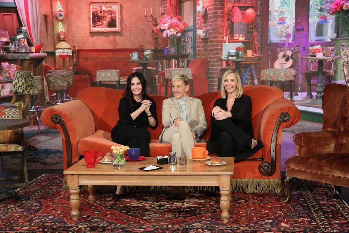 Courteney Cox and Lisa Kudrow Had a Mini ‘Friends’ Reunion on ‘Ellen’ and It Was Perfect