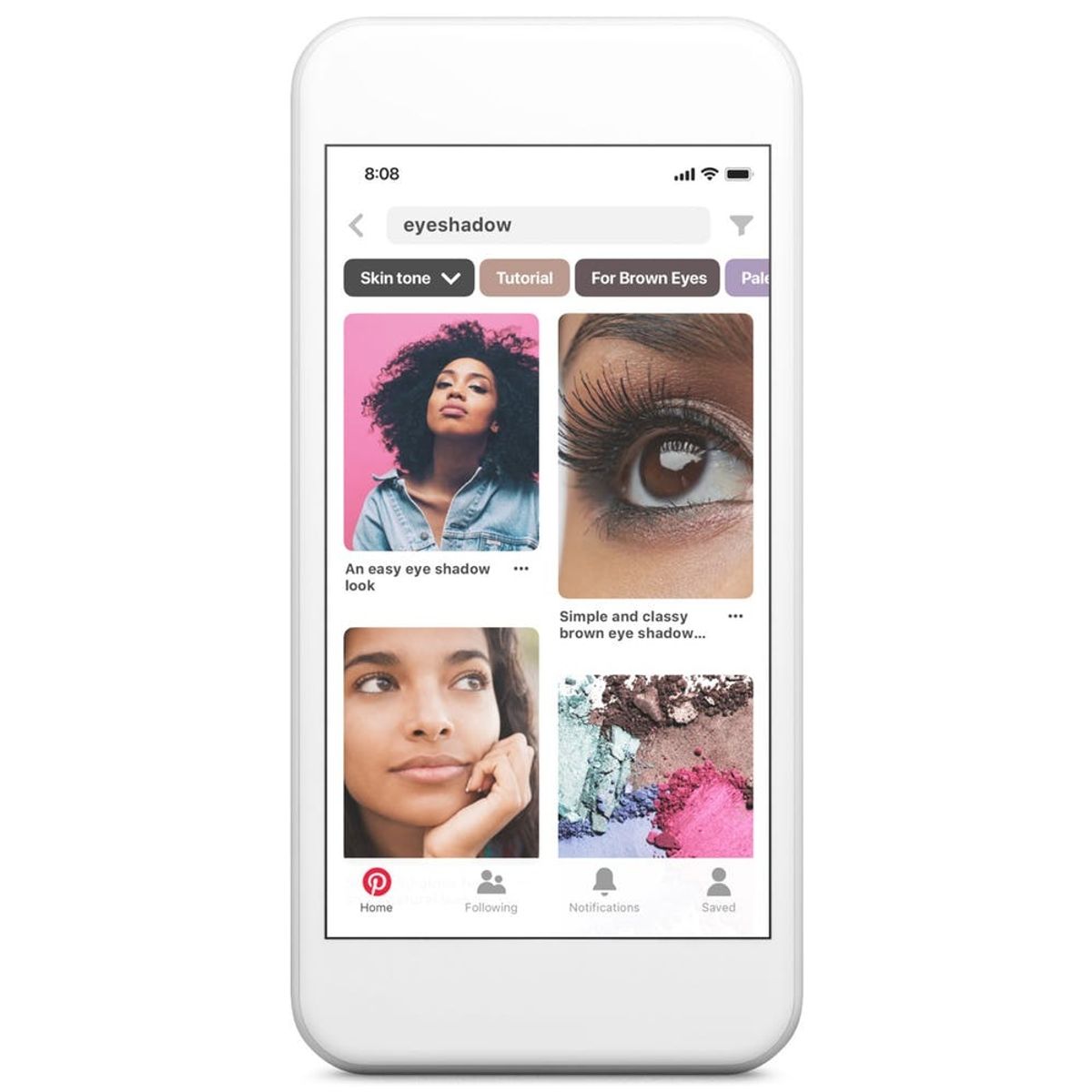 Pinterest’s Newest Feature Lets You Search Beauty Inspo by Skin Tone