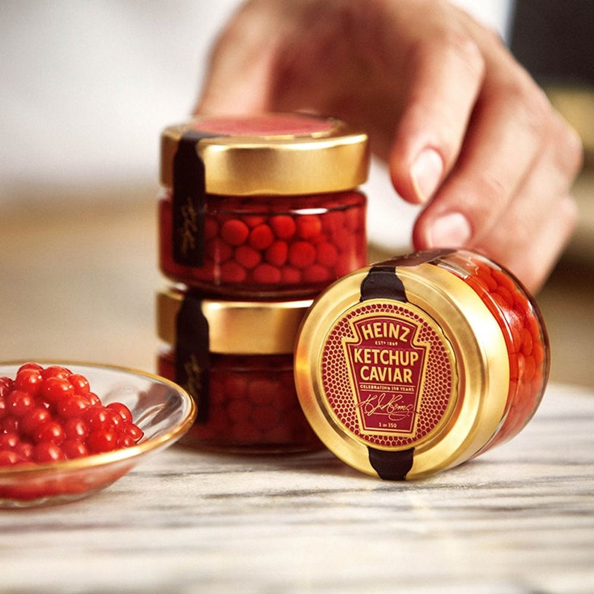 Ketchup Caviar Will Make Any Valentine’s Day Feast Fancy AF
