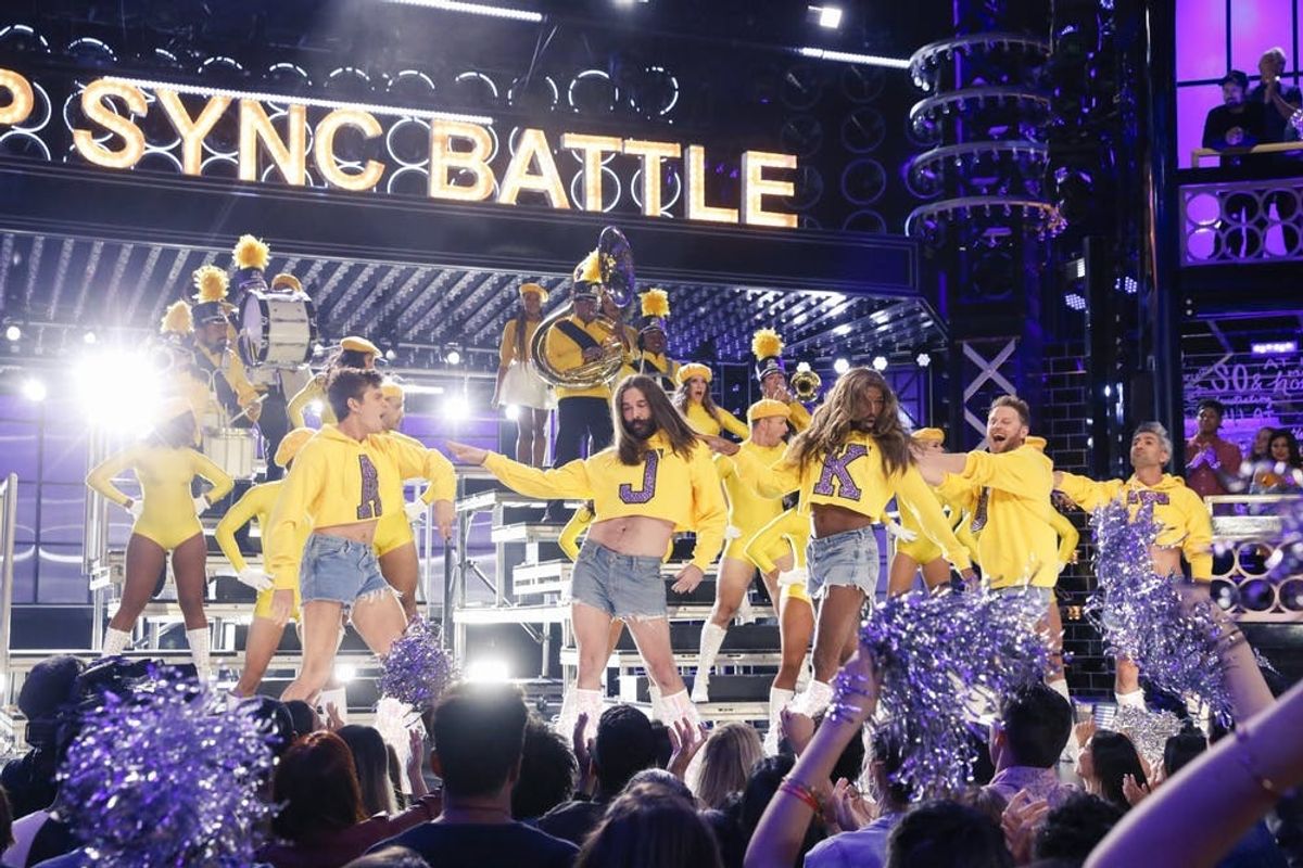 The ‘Queer Eye’ Fab Five Slayed Beyoncé’s ‘Grown Woman’ on ‘Lip Sync Battle’