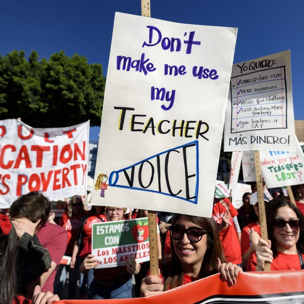 Underpaid, Overworked, and Uncertain of the Future, America’s Public School Teachers Are Fighting Back