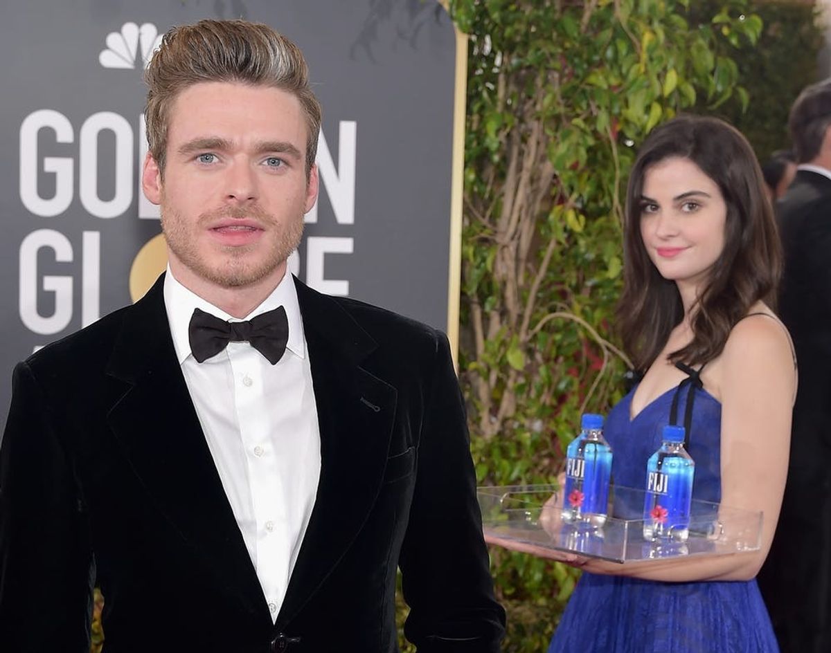 Fiji Water Girl Reveals Her Favorite Accidental Red Carpet Photobomb from the 2019 Golden Globes