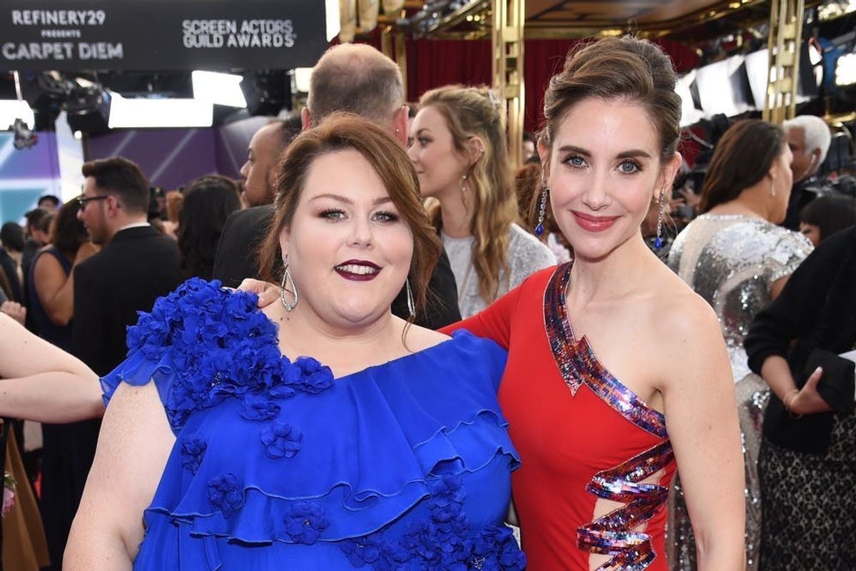 Alison Brie and Chrissy Metz Address Those Rumors About Drama at the 2019 Golden Globes