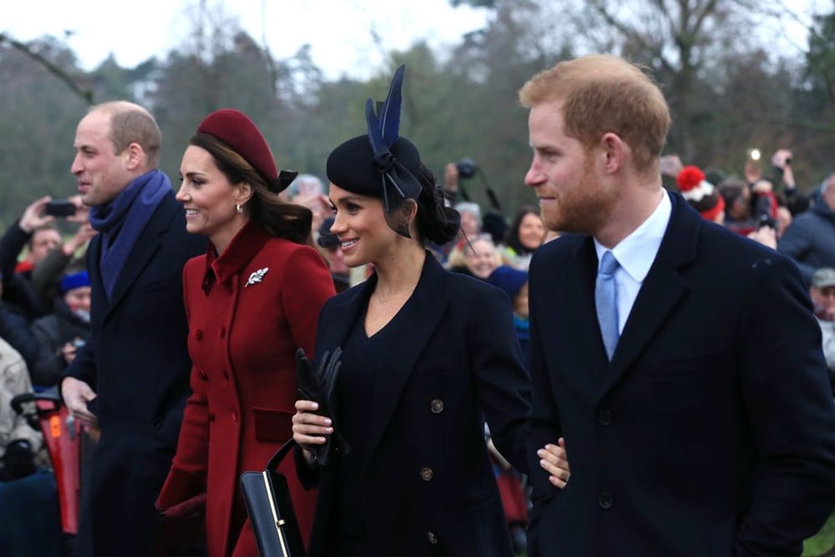 Prince Harry and Meghan Markle Join the Royal Family for Their First Christmas as Husband and Wife