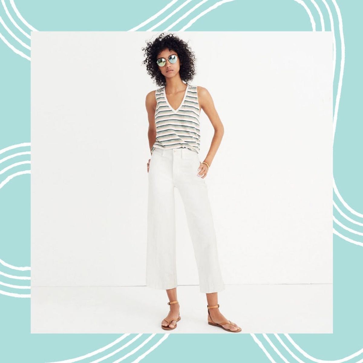 16 *Extra* Special White Denim Styles for Summer