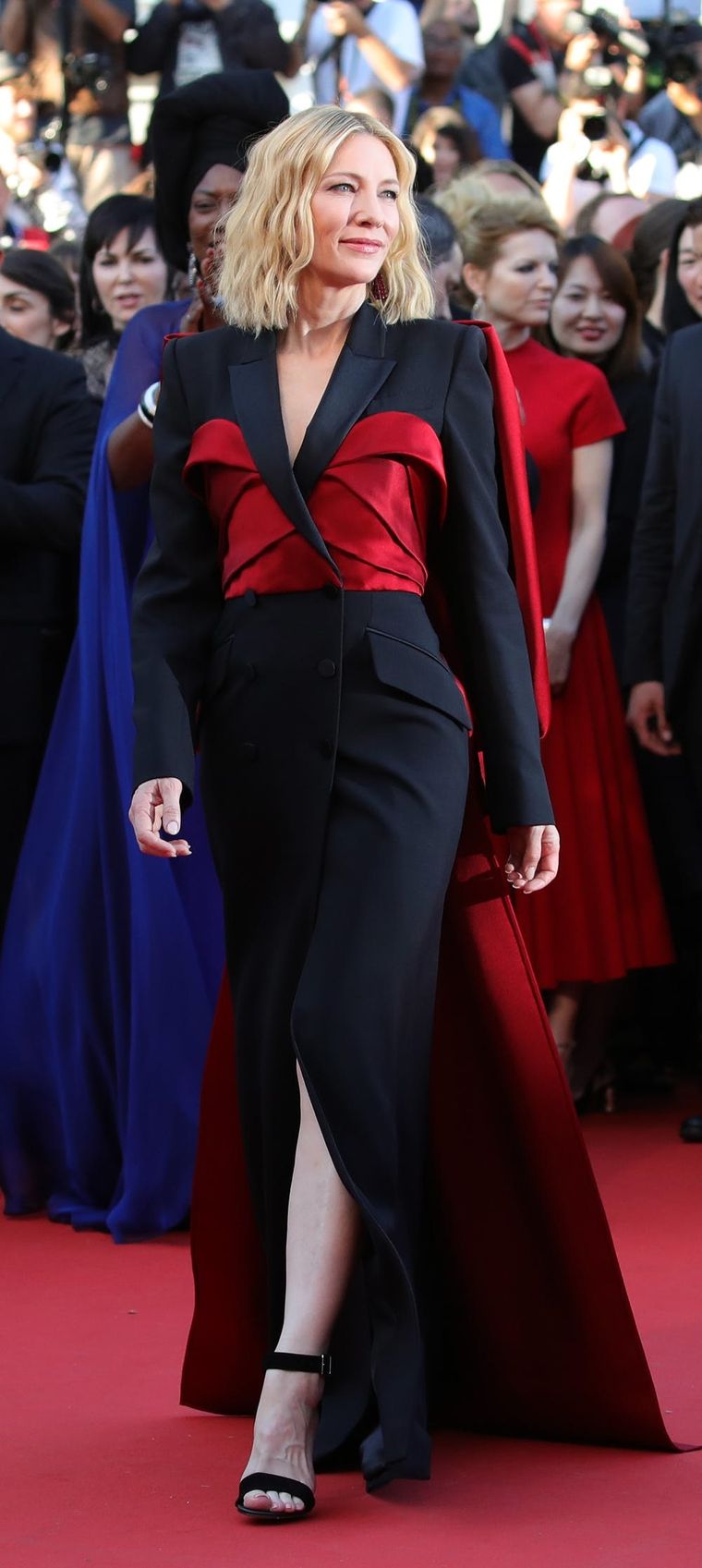 Cate Blanchett Wore a Louis Vuitton Dress With Bejeweled Pockets on the  Cannes Film Festival Red Carpet