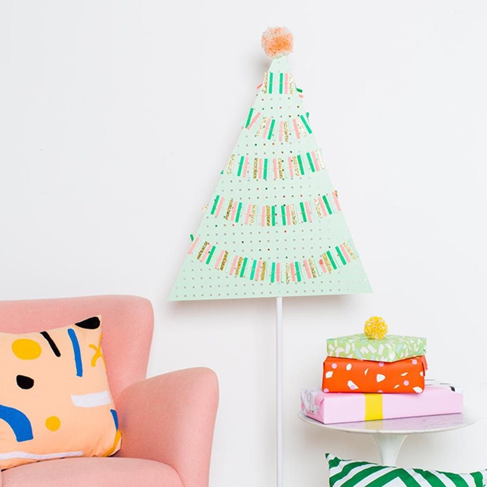 13 Unique And Modern Christmas Tree Alternatives Brit + Co