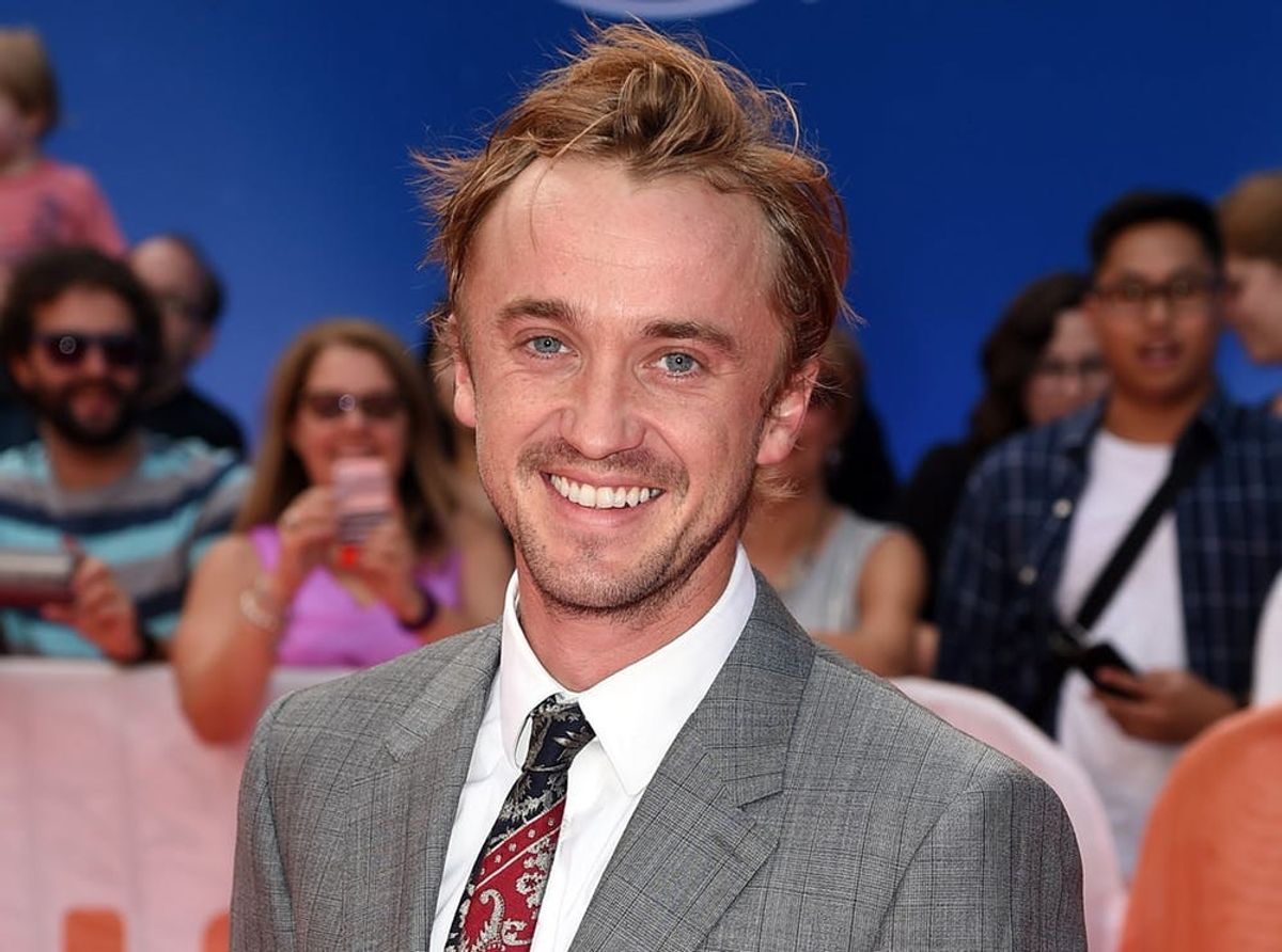 Harry Potter’s Tom Felton Says He and Costar Emma Watson Still Hang Out ‘All the Time’