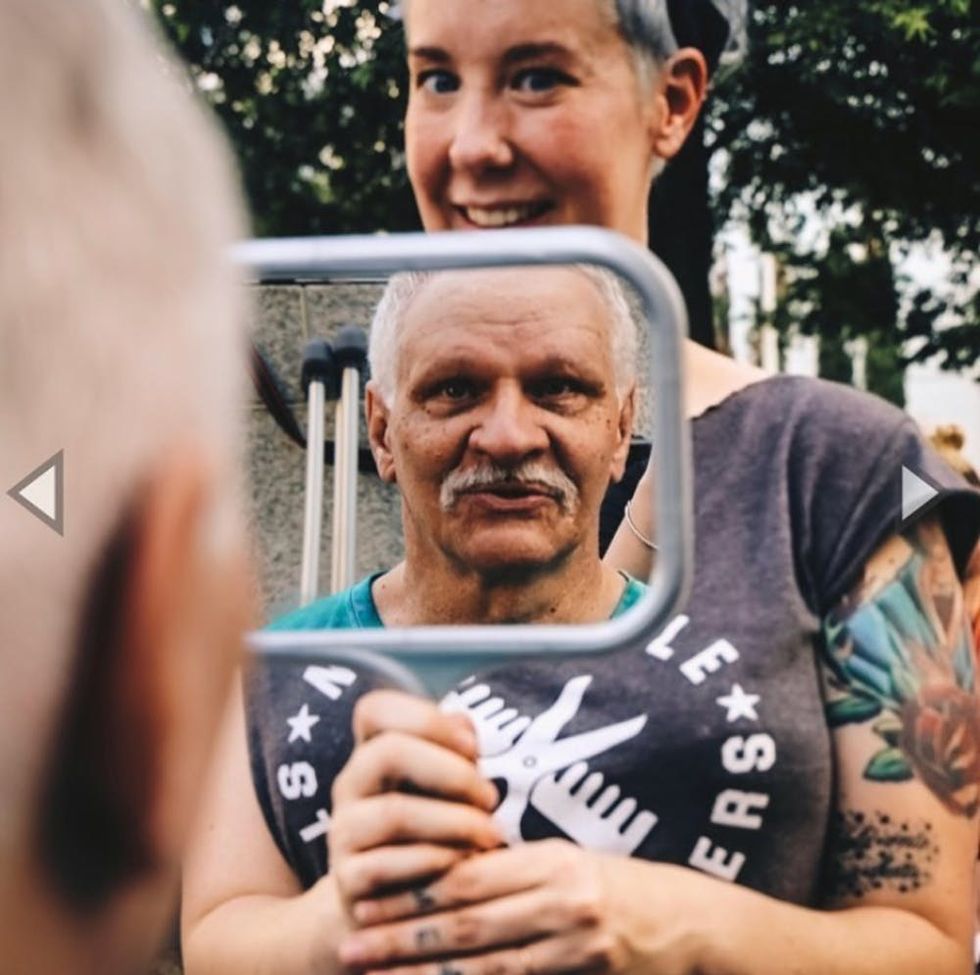 Caroline Lindner’s Nashville Street Barbers Gives Free Haircuts to the Homeless — and So Much More