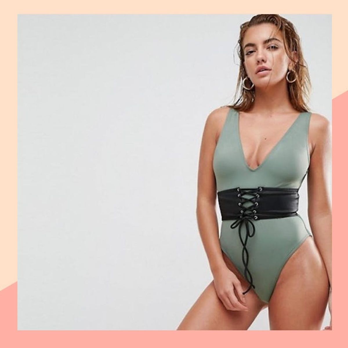 ASOS’ New Eco-Friendly Swimwear Line Makes Green Look Gorgeous