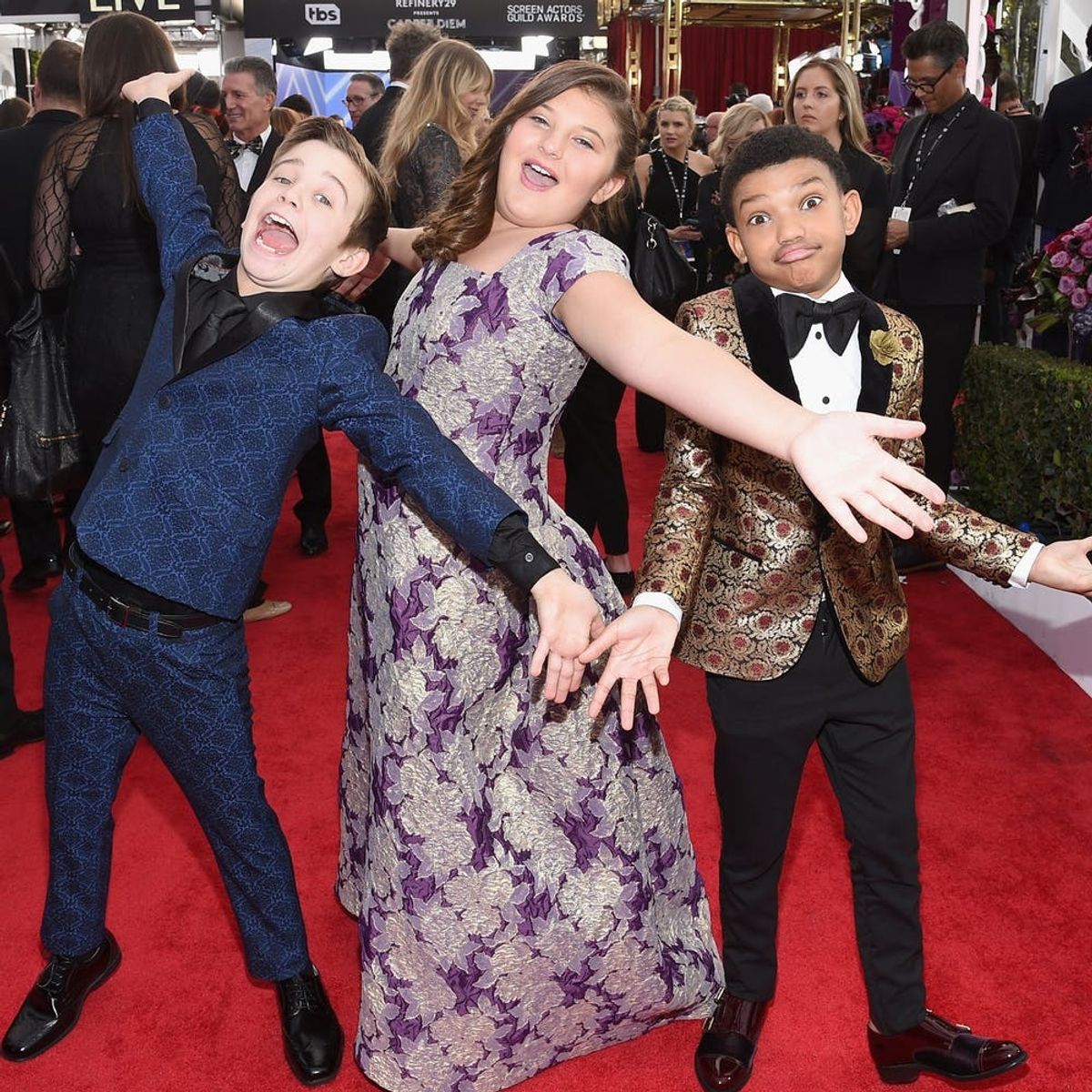 These Young Stars Totally Stole the Show at the 2018 SAG Awards