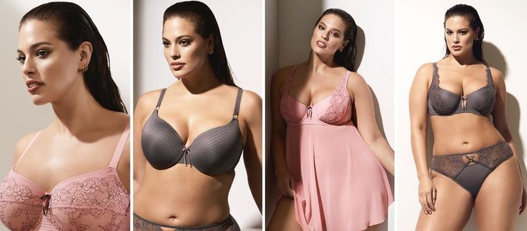 Ashley Graham x Addition ELLE's Latest Lingerie Collection Is