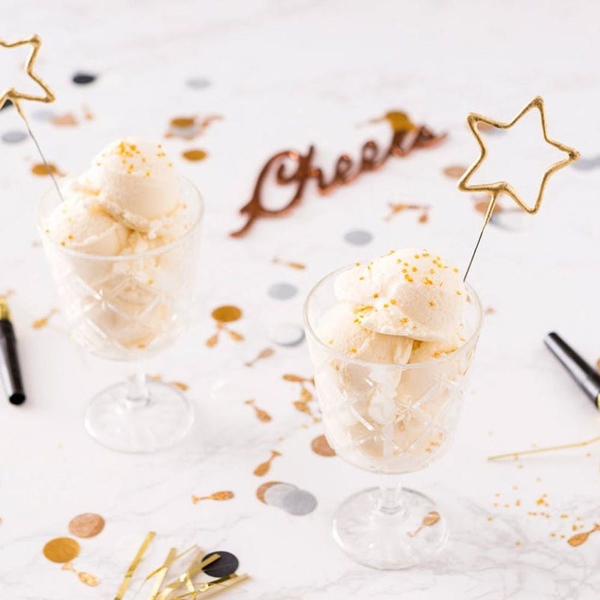 14 Glittery (and Totally Edible!) Treat Recipes for a Gilded New Year’s Eve