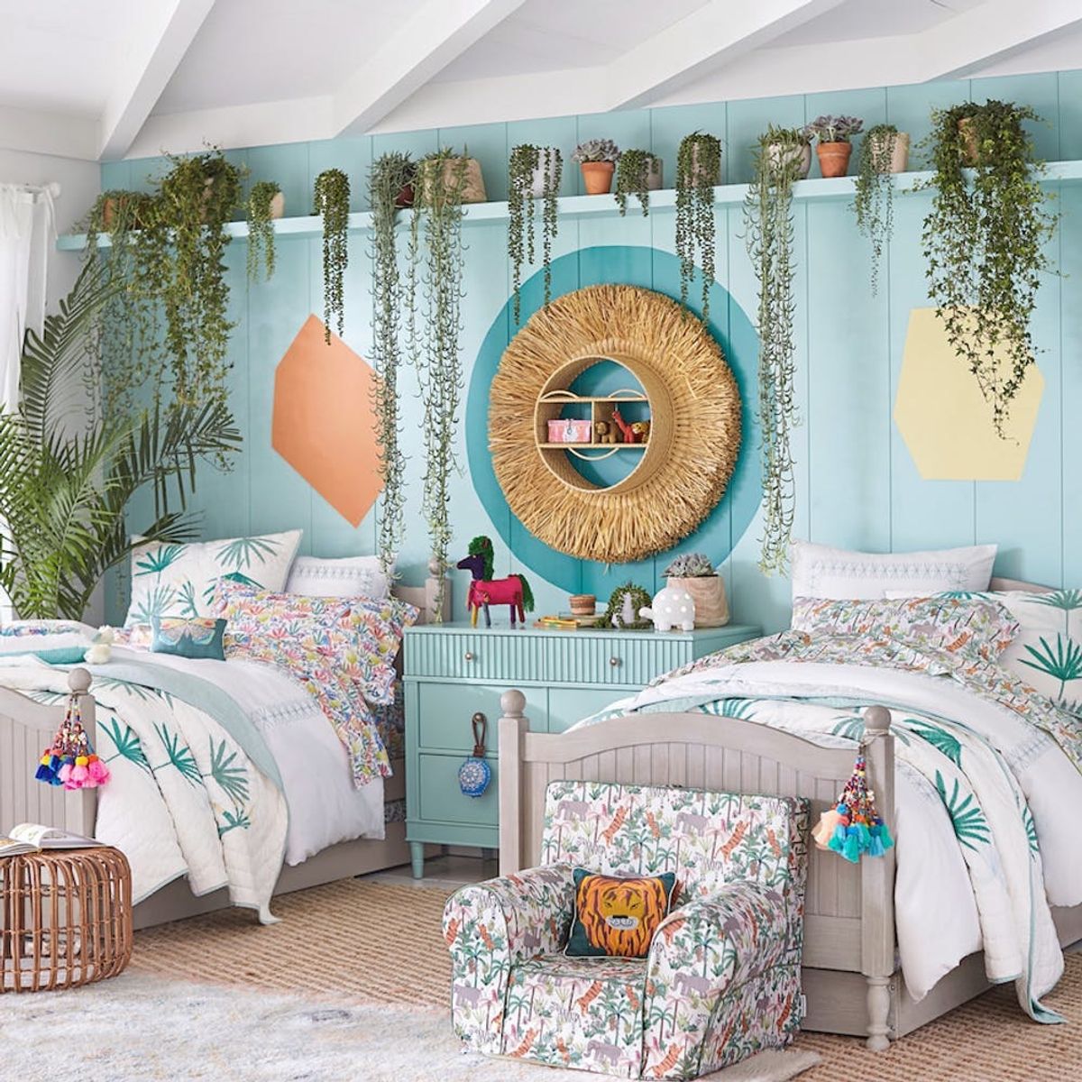 Justina Blakeney’s New Collab With Pottery Barn Kids Is What Jungalow Dreams Are Made Of