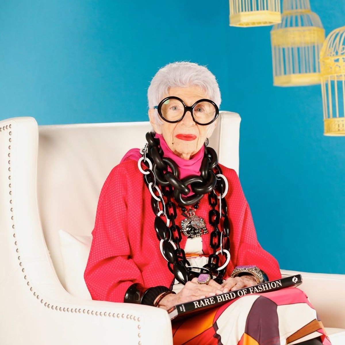 Fashion’s Living Legend Iris Apfel Is Releasing an Adorable Furniture Collection