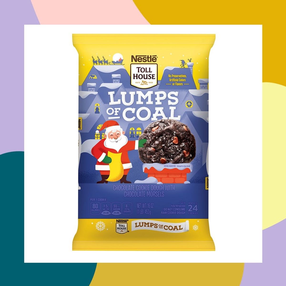 Toll House’s New “Lumps of Coal” Cookie Dough Makes Being Naughty Seem Oh-So Nice