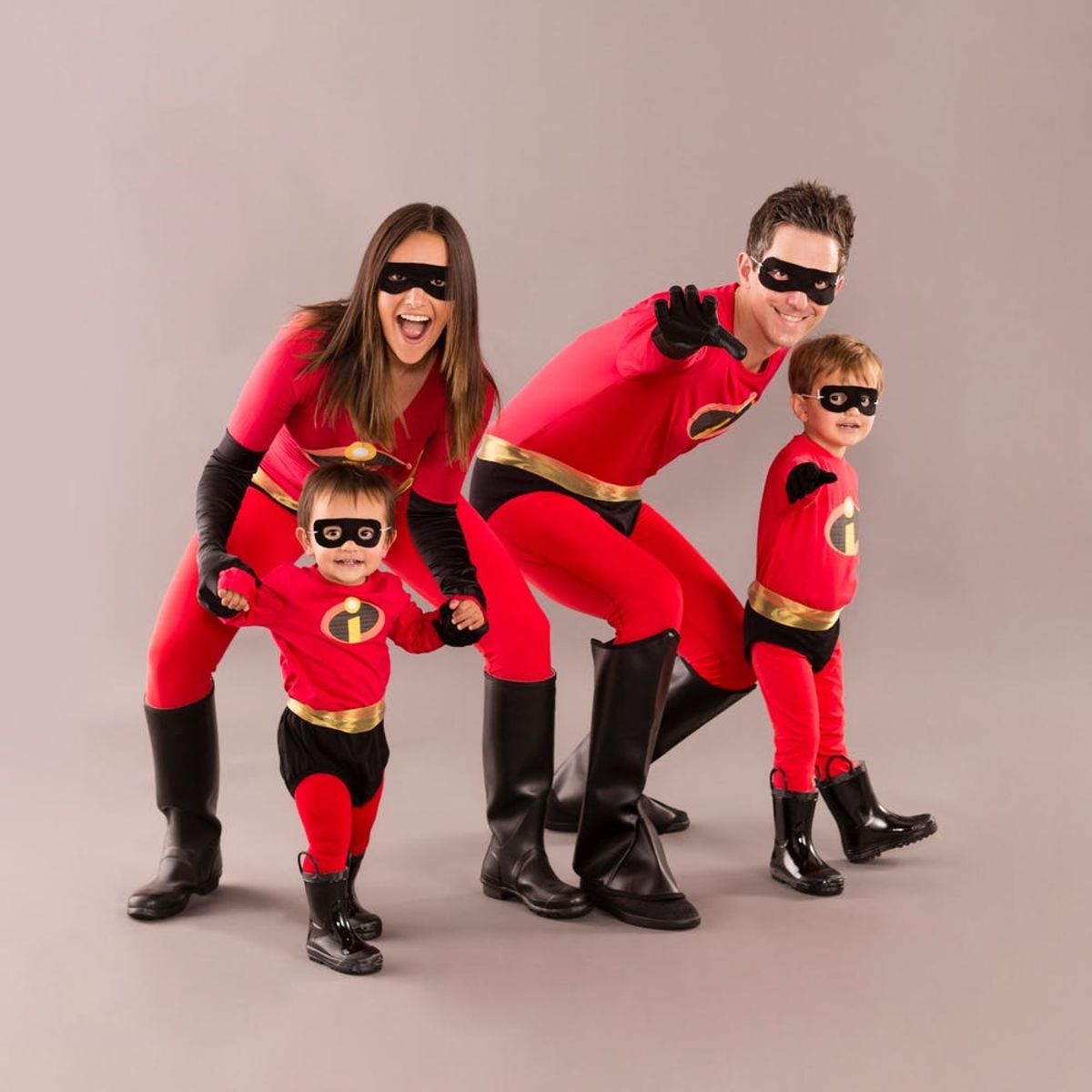 This Last-Minute ‘Incredibles’ Halloween Costume Is Family #Goals