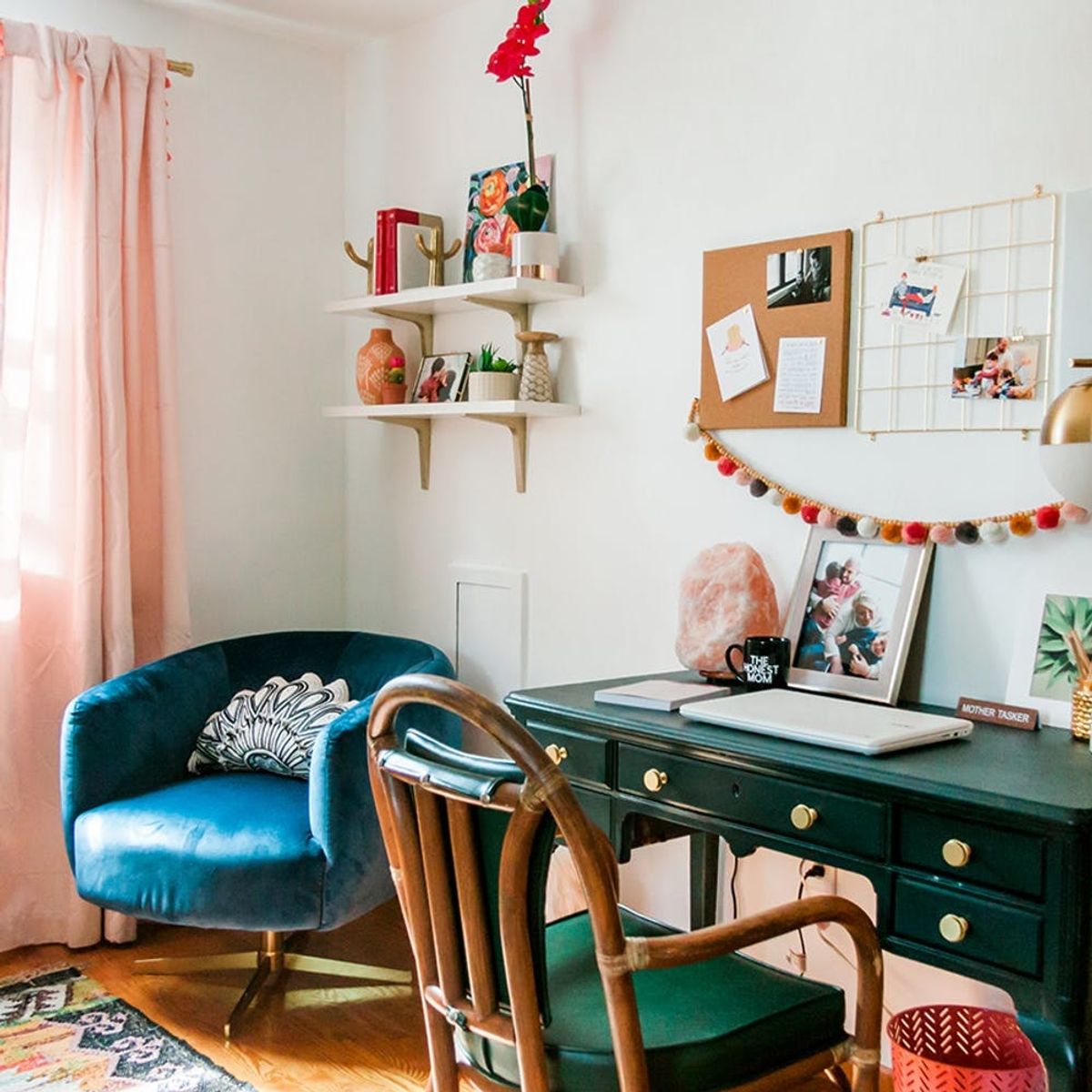 This Tiny-Space Makeover Is Multi-Purpose Room #Goals