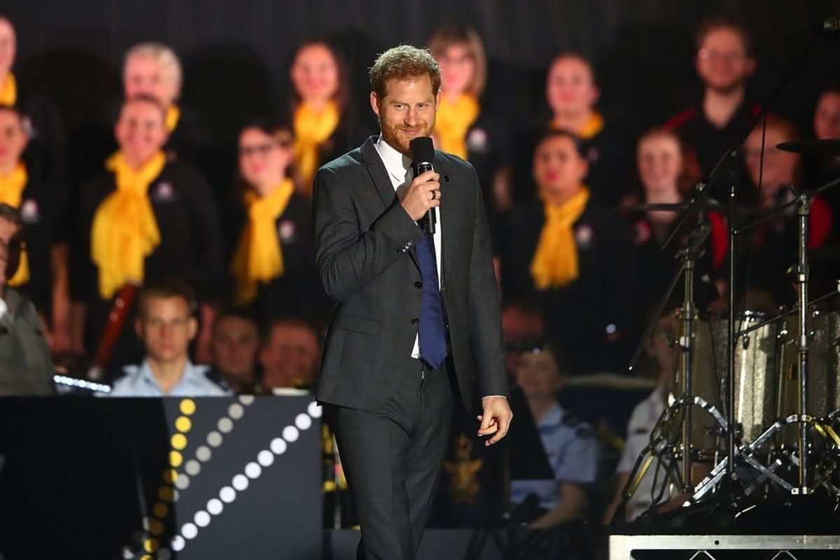Prince Harry Sweetly References His Baby at the Invictus Games Opening Ceremony