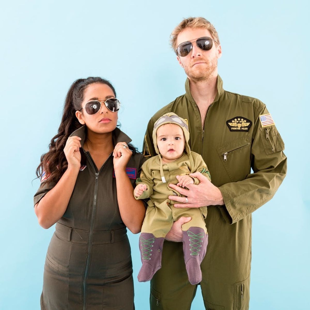 Fly High With This ‘Top Gun’ Family Halloween Costume