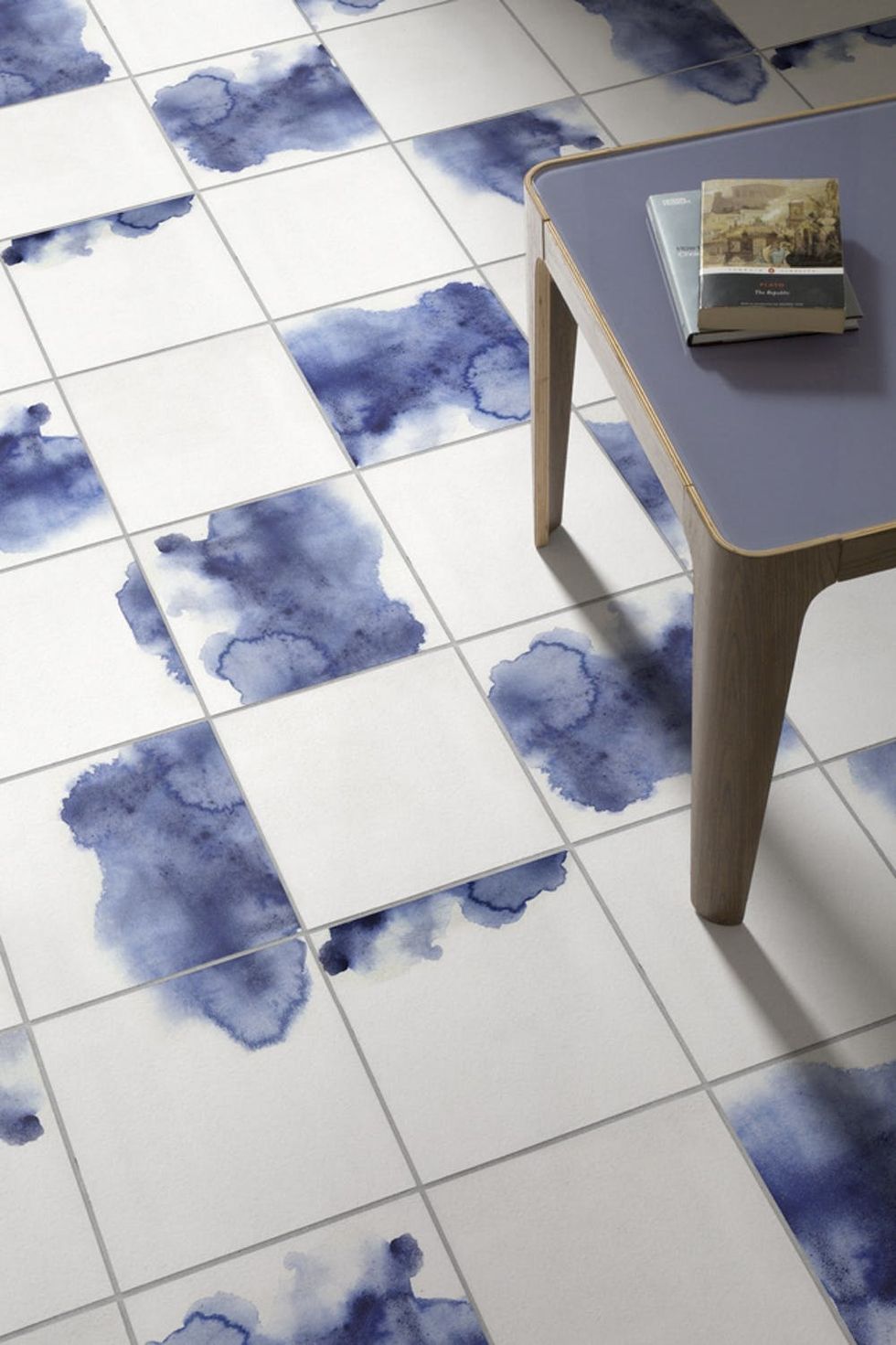 Make a Splash With These Watercolor Tiles in Your Home Brit + Co