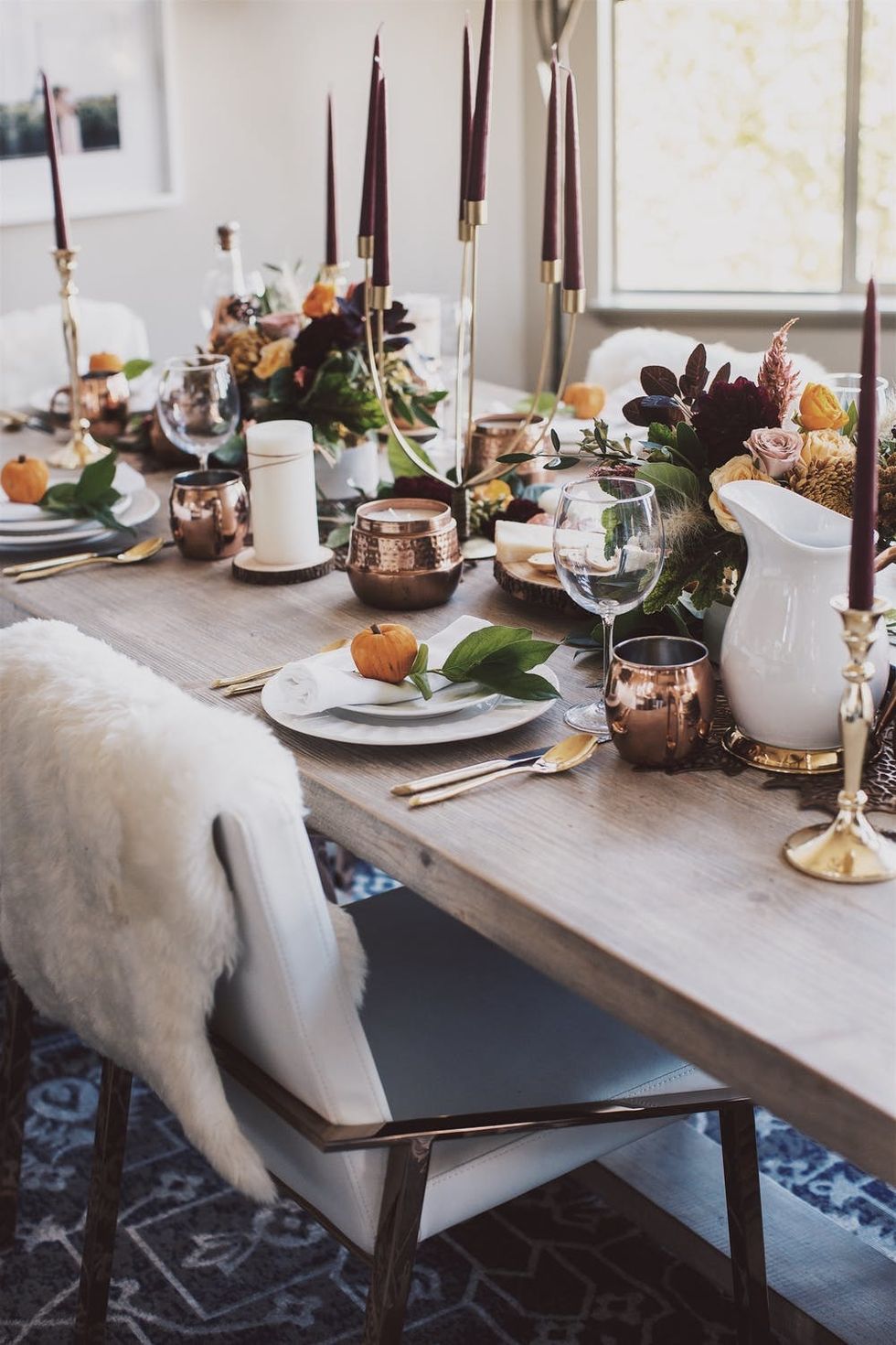 How to Set a Beautiful Fall Table — Without Breaking a Sweat - Brit + Co