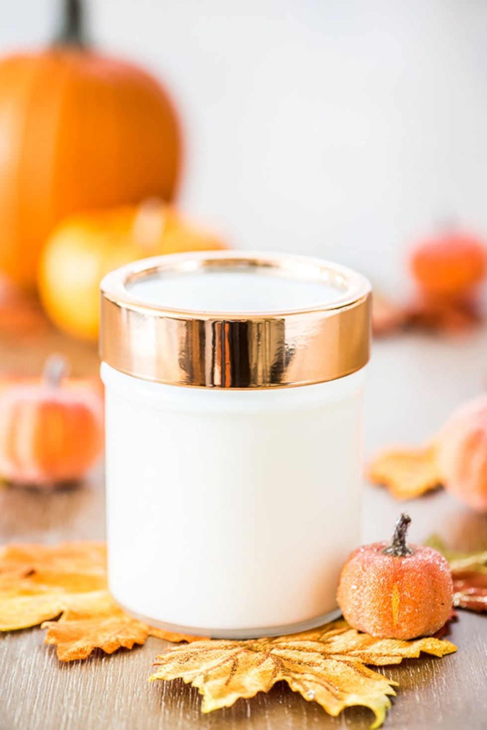 PSL Candles, Pumpkin Bar Cart Decor, and More Weekend Craft Projects