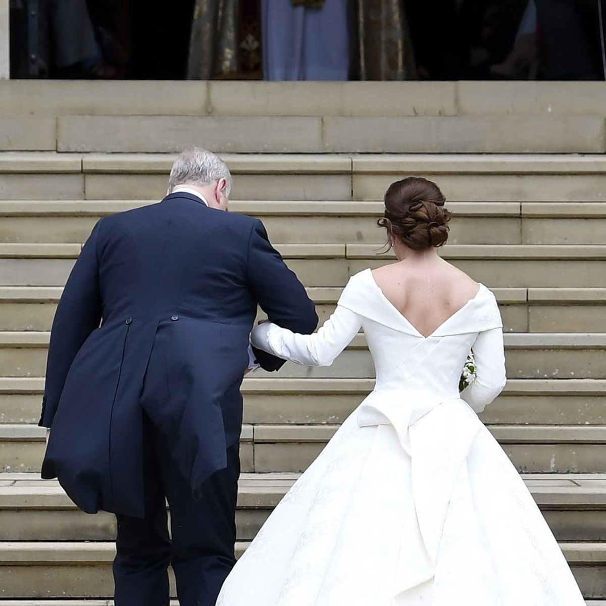 Princess Eugenie’s Wedding Dress Was Designed to Show off Her Scar