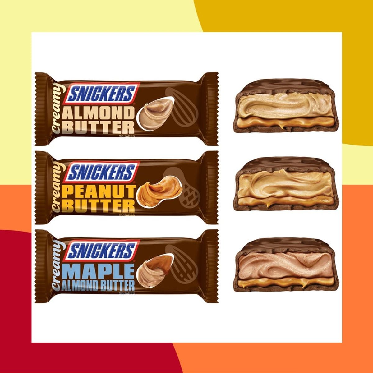 Snickers Goes Smooth With Its New “Creamy” Bars Filled With Nut Butters
