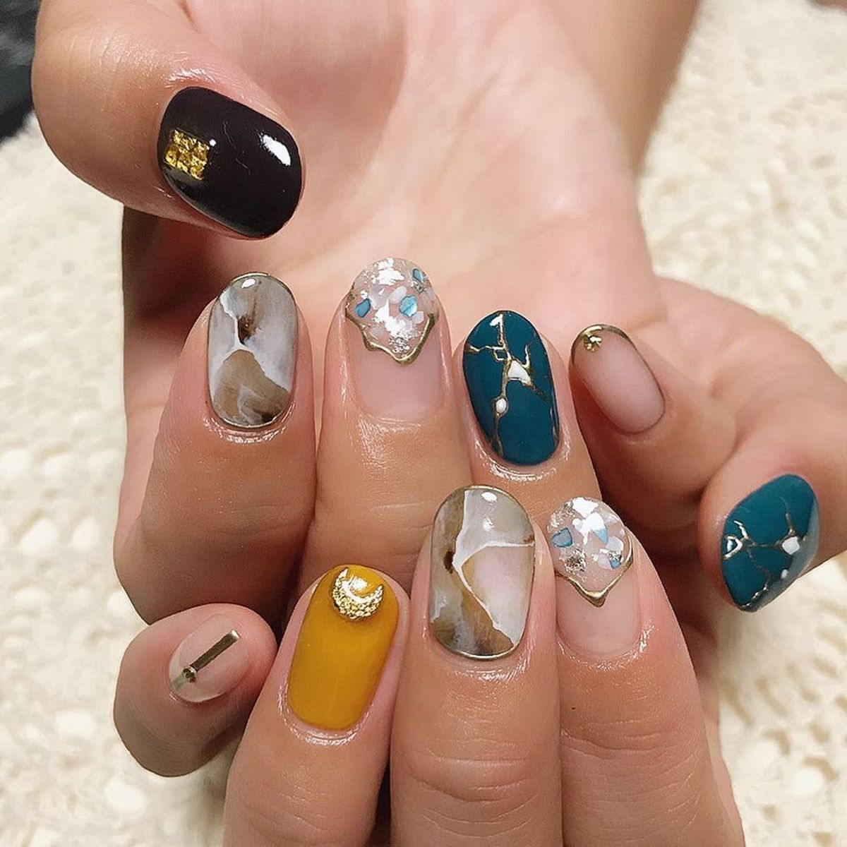 12 Marble Nail Designs Perfect for Fall