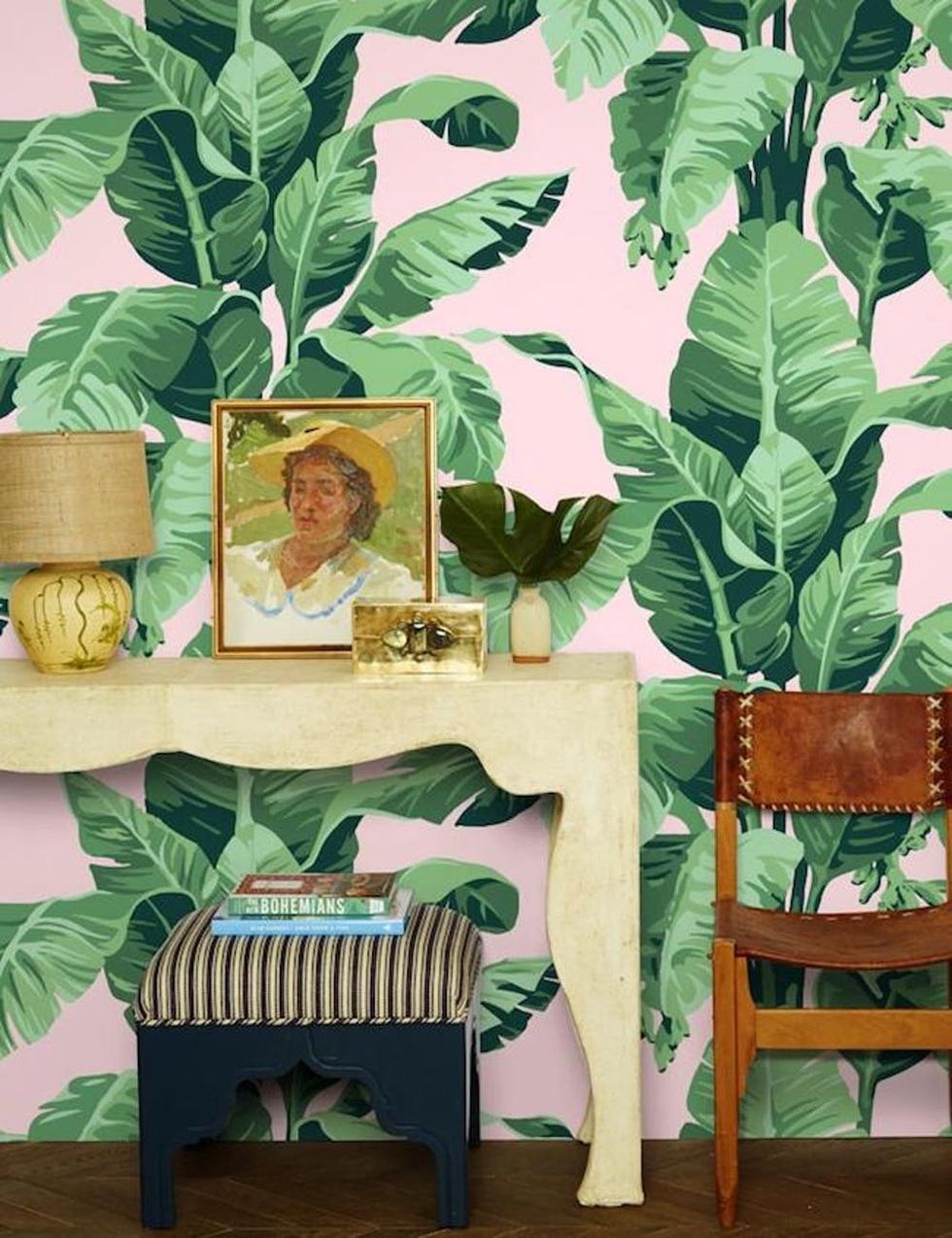 11 Printed Temporary Wallpapers for Every Room - Brit + Co