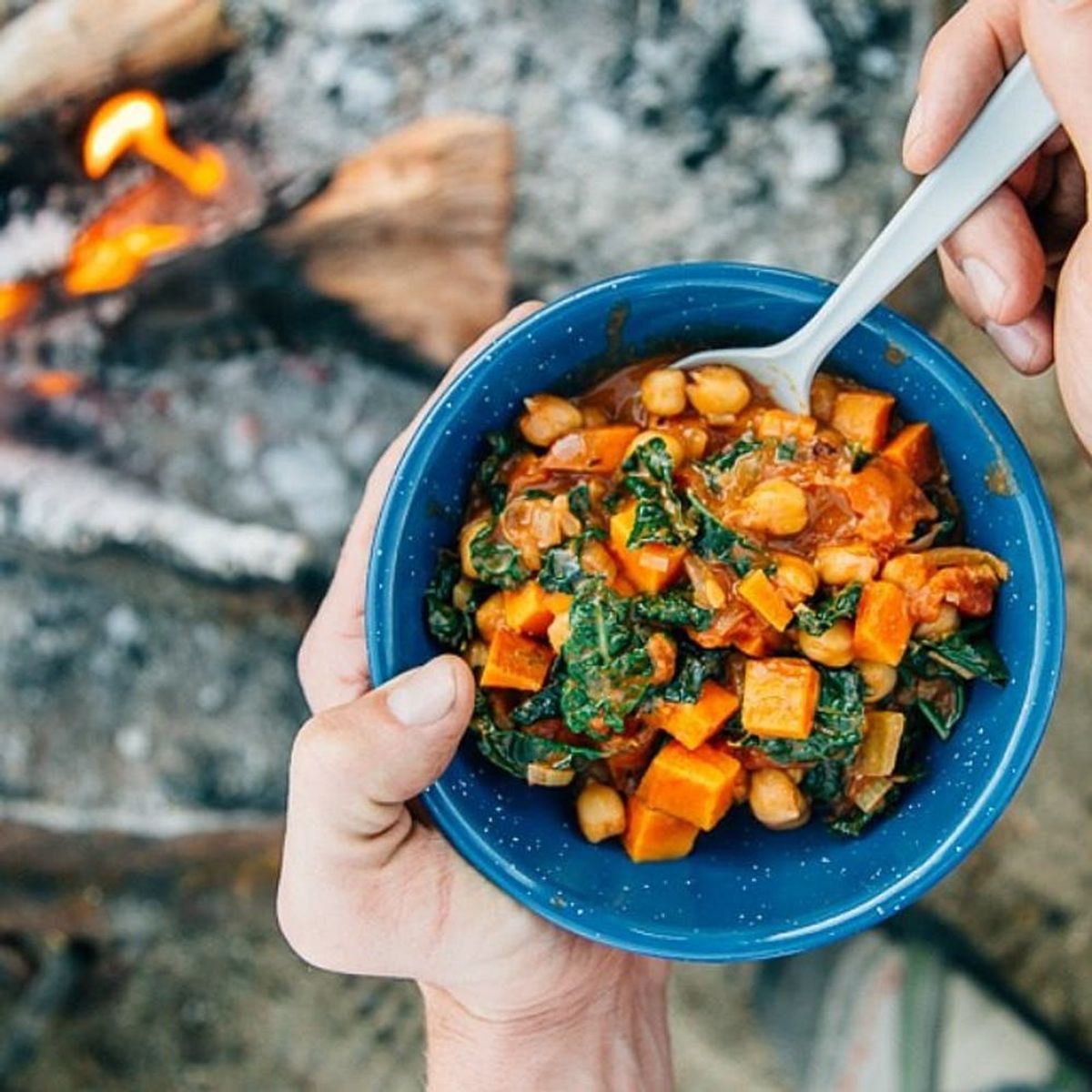 9 Plant-Based Campfire Recipes for Meatless Monday