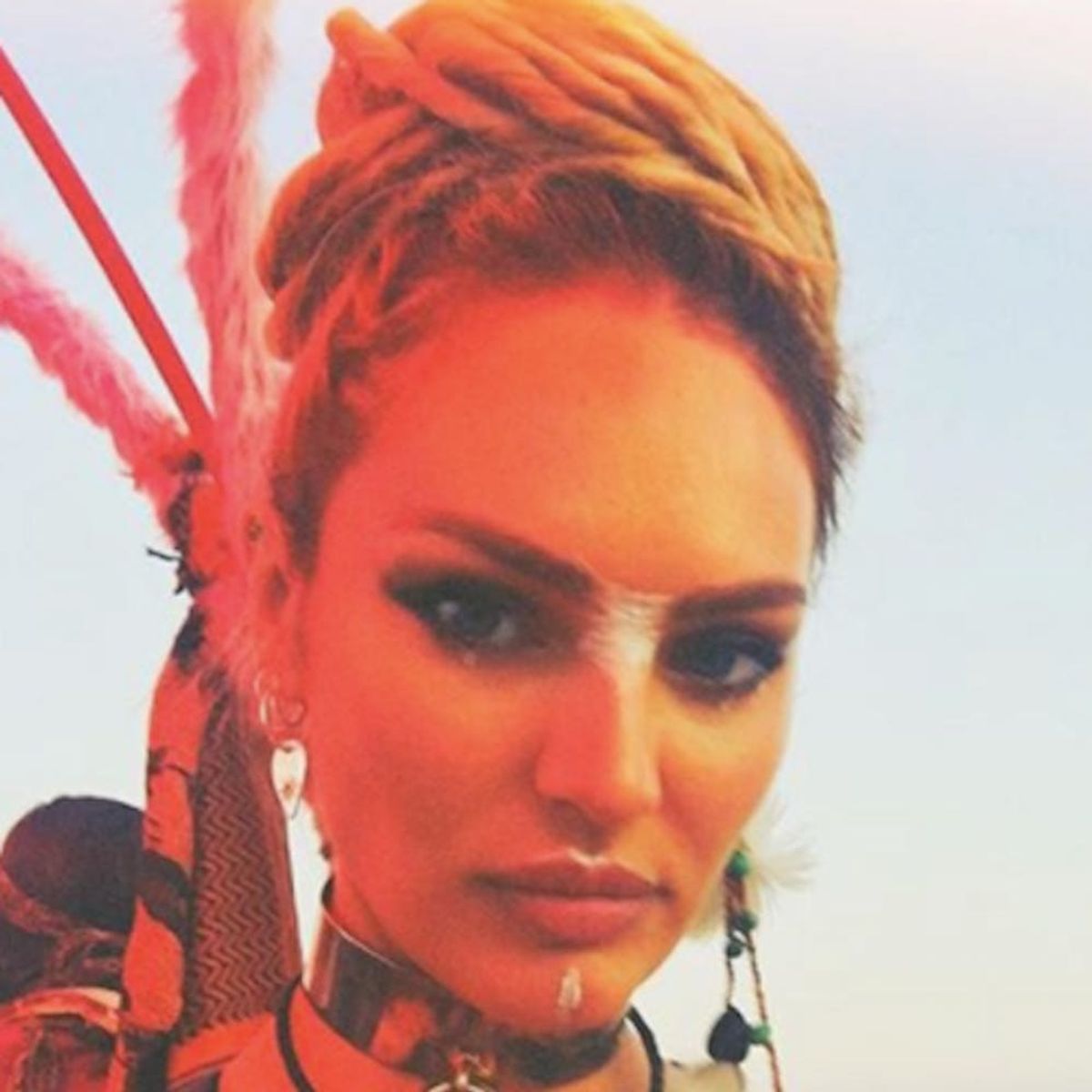 Check Out the Wildest Celebrity Looks from Burning Man 2017