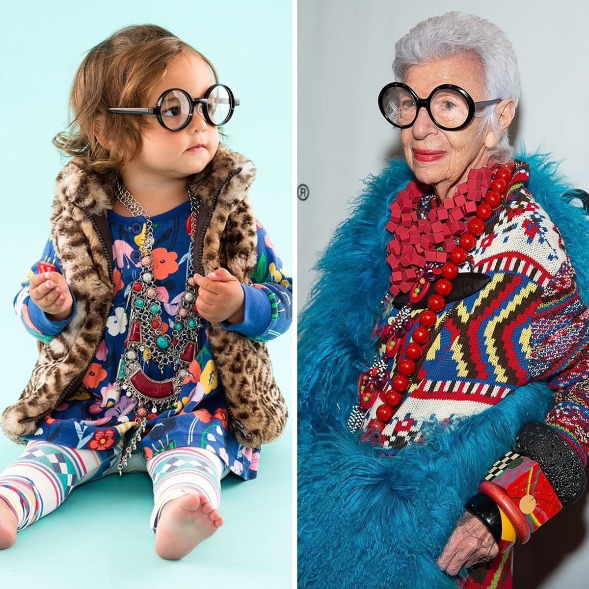 Dress Your Toddler as Style Icon Iris Apfel This Halloween