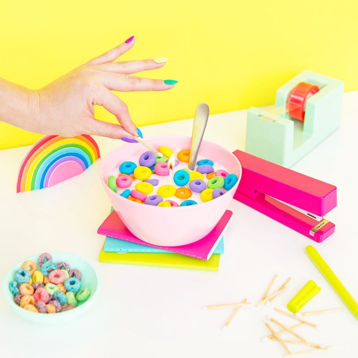 Cereal Bowl Candles, a Gelato Cooler, and More Summer Crafts to Make This Weekend