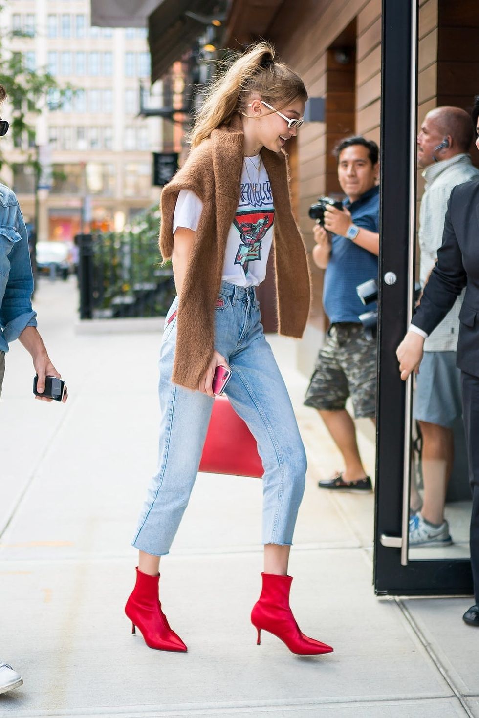 Gigi’s Red-Hot — and Affordable! — Booties Are THE Retro Fashion ...