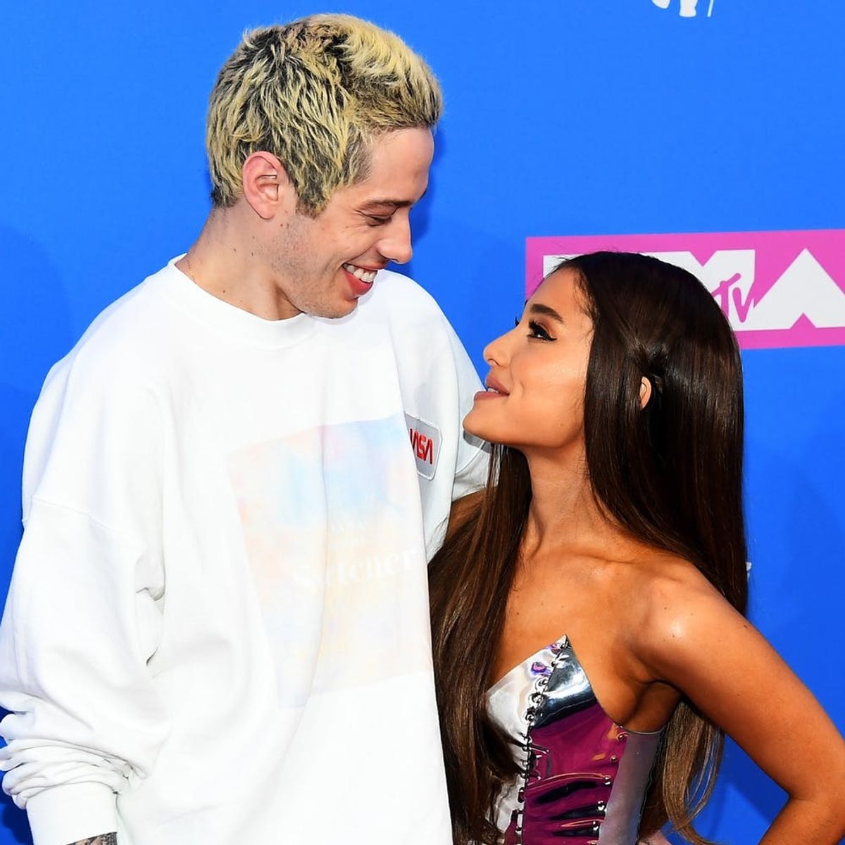 Ariana Grande and Pete Davidson Made Their Red Carpet Debut at the 2018 MTV VMAs