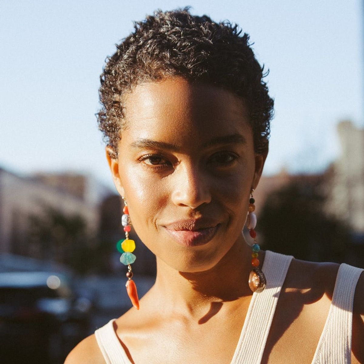 These Colorful Earrings Are the Definition of Recycled Chic