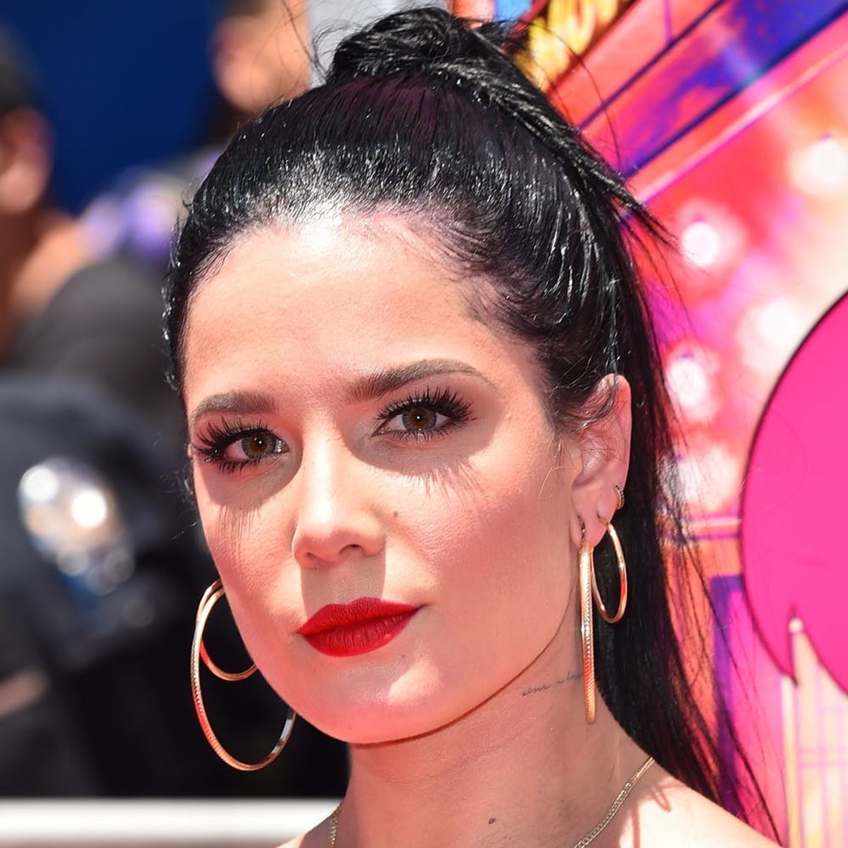 Halsey Ditches the Wigs to Show Off Her Natural Hair