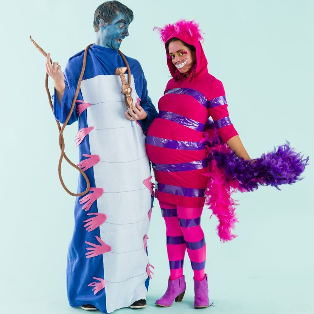 Get Crazy With This DIY ‘Alice in Wonderland’ Cheshire Cat Halloween Costume