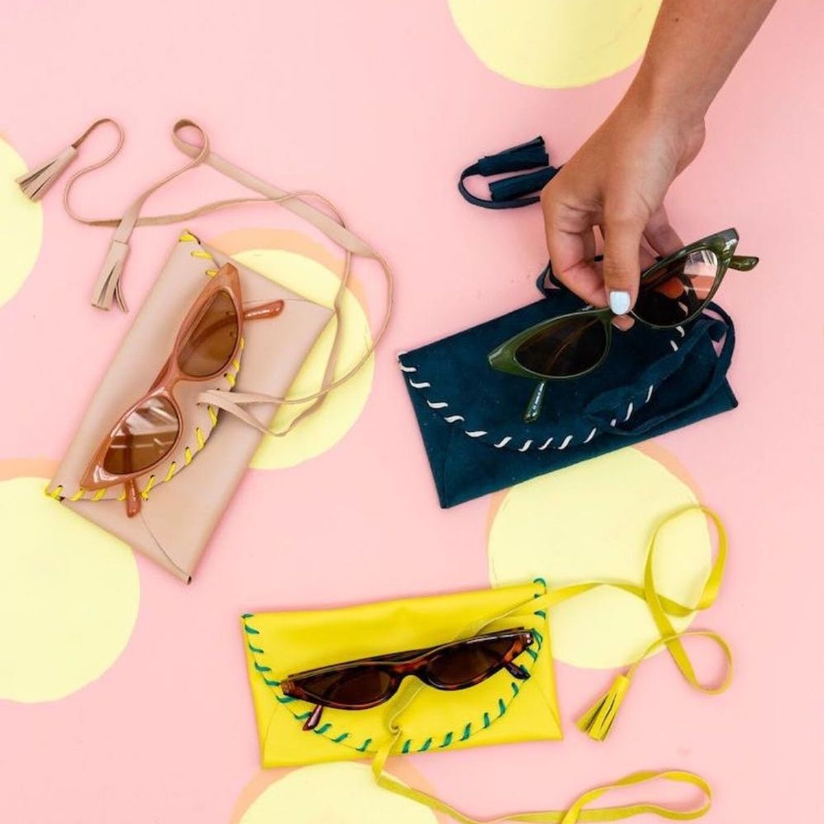 Create a Stylin’ Leather Case for Your Favorite Sunnies