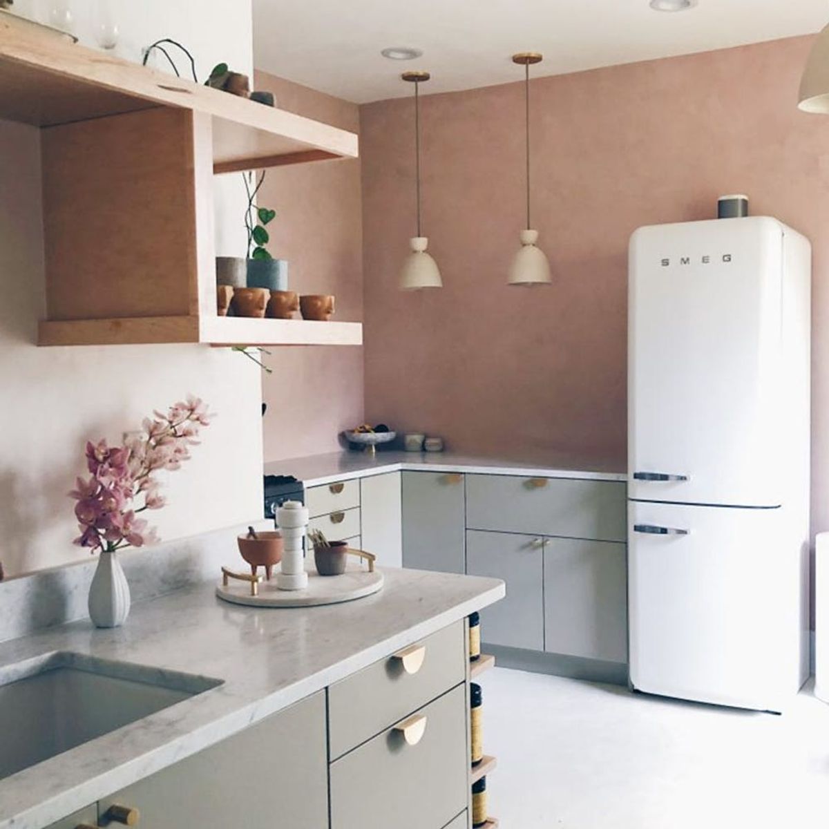 This Blogger’s IKEA Kitchen Makeover Is Budget-Friendly *and* Fancy