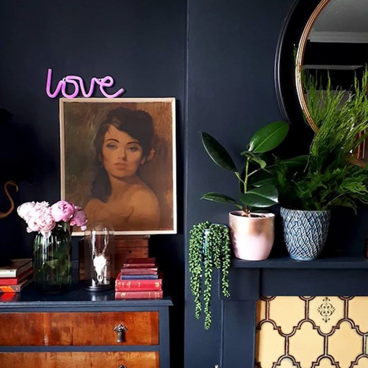 13 Inky-Hued Rooms That Are Moody in the BEST Way