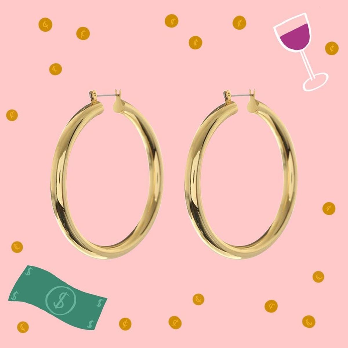 This Is What Happens When You Mix Rosé and the Search for the Perfect Hoops