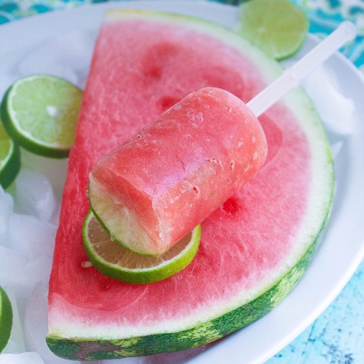 Chill Out With Frozen Watermelon Margarita Push Pops