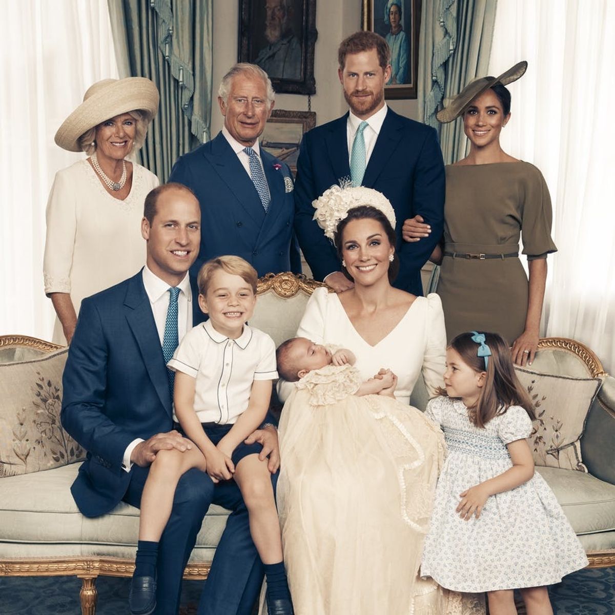 Prince Louis’ Official Christening Portraits Are Too Adorable